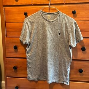 Mens Polo Crewneck Short Sleeve T Shirt